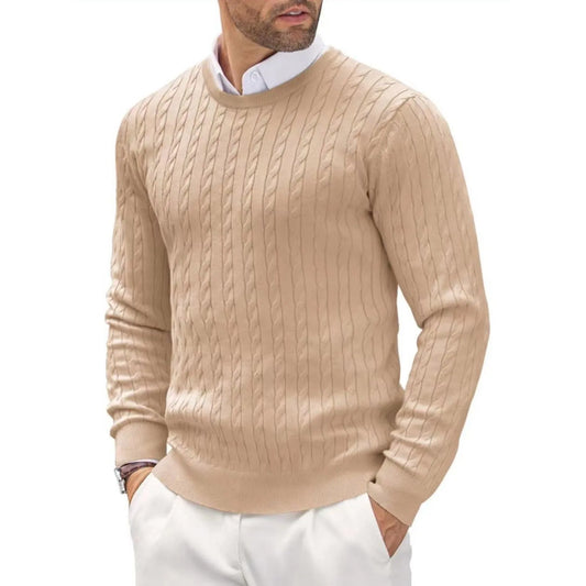 Classic cable knit jumper