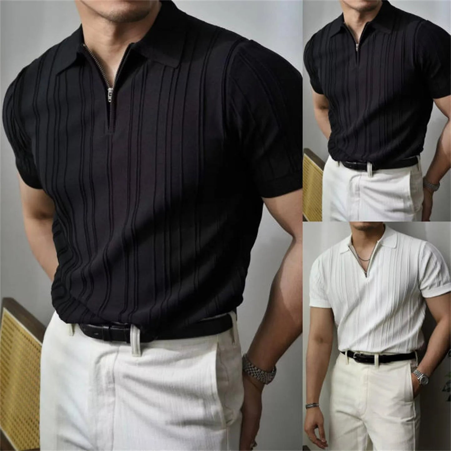 Slim fit textured shirt
